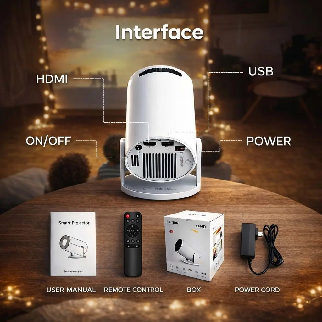 Magcubic™ Smart Home Cinema Projector