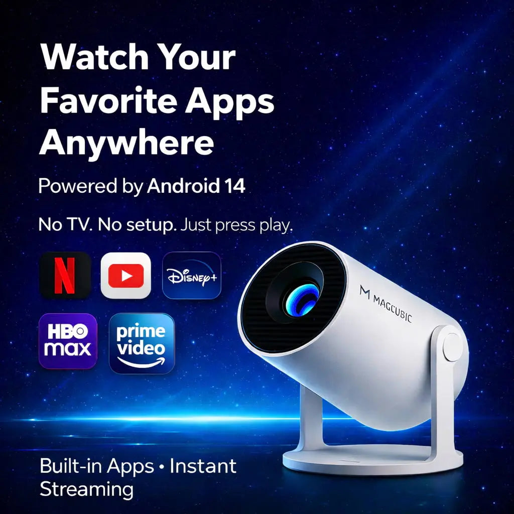 Magcubic™ Smart Home Cinema Projector